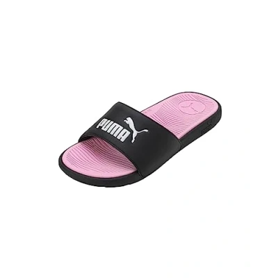 Abbildung von PUMA Damen COOL CAT 2.0 WNS Schiebe Sandalen, Black White Pale PINK, 44.5 EU