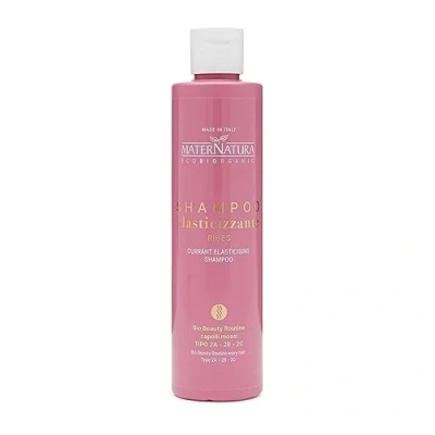 Abbildung von Maternatura, Ribisel Wellen Shampoo, verleiht Volumen, Feuchtigkeit und Elastizität, Made in Italy, Bio Beauty Routine für gewelltes Haar 250 ml
