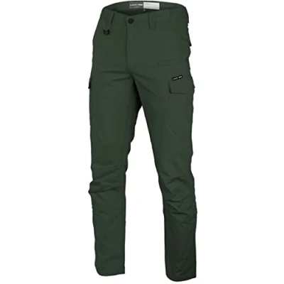 Abbildung von Lahti PRO Herren Cargohosen Cargo Arbeitshose Shorts Größe: S Farbe: Blau für Männer Stretch Arbeitshosen Hose aus Baumwolle EN ISO 13688 mit Werkzeug Taschen