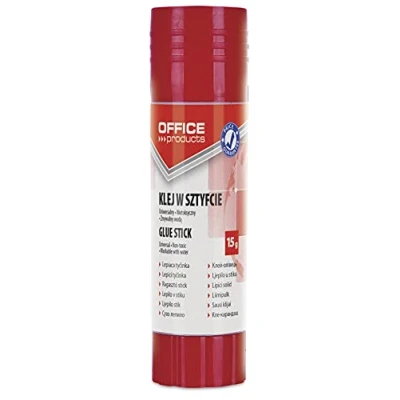 Abbildung von OFFICE PRODUCTS Original Klebestift 15 g Weiss/Kinderfreundlicher Kleber für Kunst und Bastelarbeiten/PVA/ohne Lösungsmittel Wasserlöslich/für Schule Bürobedarf