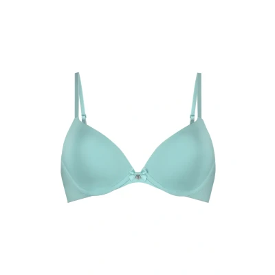 Abbildung von Hunkemöller Vorgeformter Bügel BH Plunge Eggshell Blue 70A