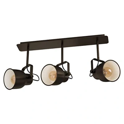 Abbildung von EGLO Deckenspot »MITCHLEY«, 3 flammig, Leuchtmittel E27 ohne Leuchtmittel, Deckenleuchte Vintage, Industrial, Retro, Küchenlampe, E27, 57,5 cm