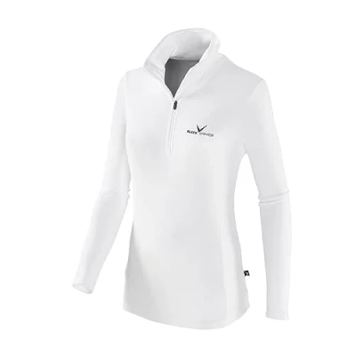 Abbildung von Black Crevice Damen Fleece Skirolli, weiß/schwarz, 38