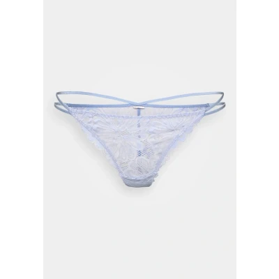 Abbildung von Lascana LSCN BY Thong String, Damen, Größe: 32/34, Smokey blue