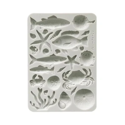 Abbildung von Stamperia KACMA578 Silicon Mould, Grey, 14,8 x 21 0,7 cm