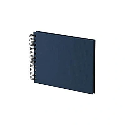 Abbildung von Rössler Papier 1329452900 S.O.H.O. Wire O Fotoalbum 195 x 145 mm, 40 schwarze Seiten, Navy, 1 Stück