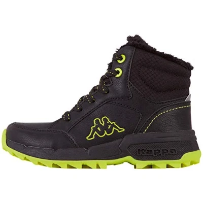 Abbildung von Kappa Unisex Grane T Kids Straßen Laufschuh, 1133 Black Lime, 34 EU