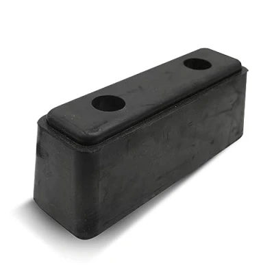 Abbildung von DOJA Barcelona Gummipuffer für Lkw Pack 2 Parkstopper Garage 240x80x89mm Gummi Zubehör Anhänger, Wohnwagenzubehör, Garagenpuffer, Park Puffer, Anschlagpuffer, Radstopper