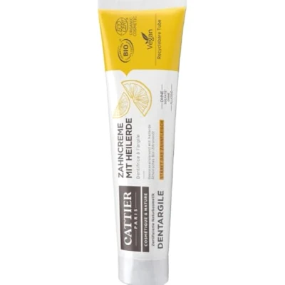 Abbildung von Cattier Zahncreme mit Heilerde Zitrone, 1er Pack (1 x 75 ml)