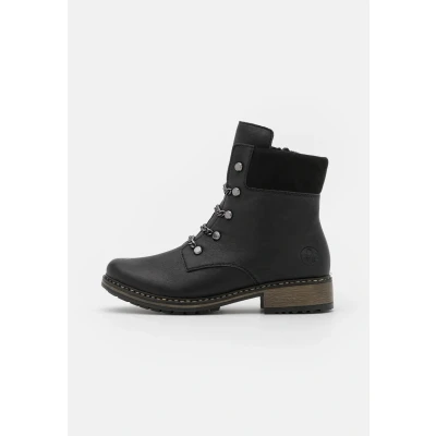 Abbildung von Rieker Stiefelette, Damen, Größe: 41, Schwarz Schuhe
