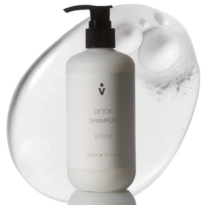 Abbildung von vinsk® UNISEX Detox Shampoo BONNIE extrem reinigend &amp; pflegend mit Macadamia + Argan Öl für Damen und Herren Haarshampoo jetzt ansehen