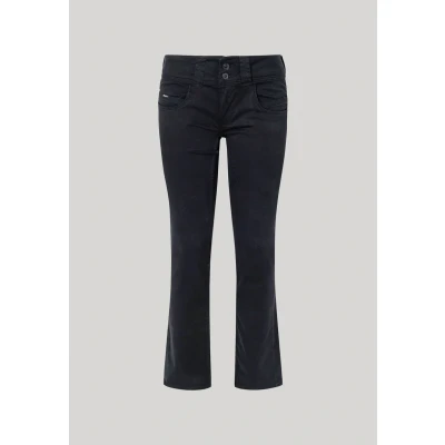 Abbildung von Pepe Jeans Venus Stoffhose, Damen, Größe: 25x30, Black