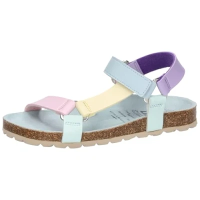 Abbildung von Lico Jungen Mädchen Bioline Sandal Pantoletten, Bunt, 30 EU