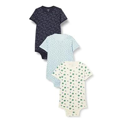 Abbildung von Care Baby Body Kurzarm, 3er Pack Frosty Spruce (921), 86