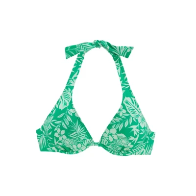 Abbildung von Venice Beach Bügel Bikini Top »Moloka«, mit tropischem Print