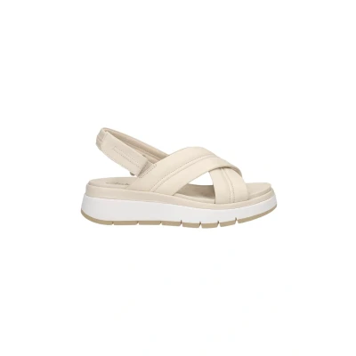 Abbildung von Clarks Originals Tuscan Cross Keilsandalette, Damen, Größe: 39.5, Weiß Schuhe
