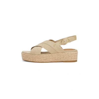 Abbildung von Tommy Hilfiger Plateausandalette, Damen, Größe: 36, Horseradish Schuhe