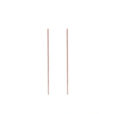 Abbildung von Elli Elegant PULL Through Ohrringe, Damen, Größe: One Size, Rosé