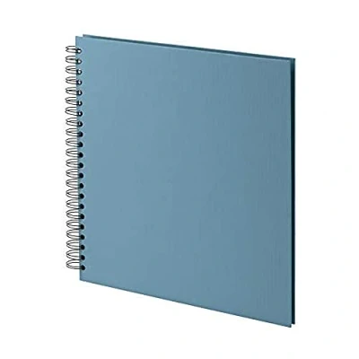Abbildung von Rössler Papier 1329452157 S.O.H.O. Wire O Fotoalbum 290 x mm, 60 schwarze Seiten, Denim, 1 Stück