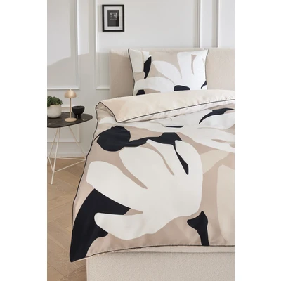 Abbildung von MUSTERRING Satin Bettwäsche HARMONY Beige 135 x 200 cm