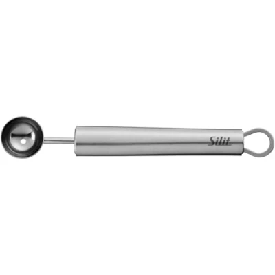 Abbildung von Silit Classic Line Kugelausstecher 16 cm, Melonenausstecher Kugeln, Edelstahl poliert, Melonenlöffel, Aushöhllöffel, spülmaschinengeeignet