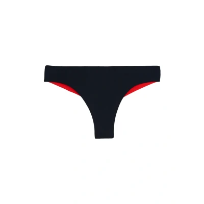 Abbildung von Tommy Hilfiger CORE FLAG Sbrazilian Bikinihose, Damen, Größe: 34, Dark night navy