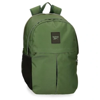 Abbildung von Reebok Arlie Rucksack mit Zwei Fächern, grün, 33 x 48 17 cm, Polyester, 26,93 l, Talla única, doppeltem Fach