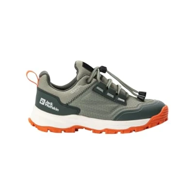 Abbildung von Jack Wolfskin Jungen Unisex Kinder CYROX Texapore Low K Walking Schuh, Mint Leaf, 29 EU
