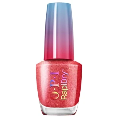 Abbildung von OPI RapiDry™ Quick Dry Lack Fuego On the Go Roter Nagellack Veganer, Wischfester &amp; Schnell Trocknender (9 ml)