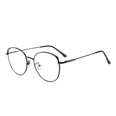 Abbildung von Dollger Blaulichtfilter Brille Anti Blaulicht Computerbrille Katzenauge ohne sehstärke Metallgestell Pc Gaming Bluelight Filter Uv Blockieren Blaue Licht Glasses Damen Schwarz