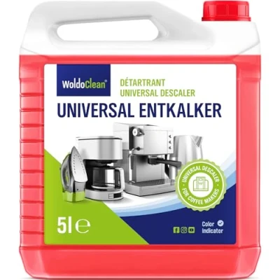 Abbildung von Entkalker für Kaffeevollautomaten und Kaffeemaschinen 5l Universal Kalklöser 40 Entkalkungsvorgänge