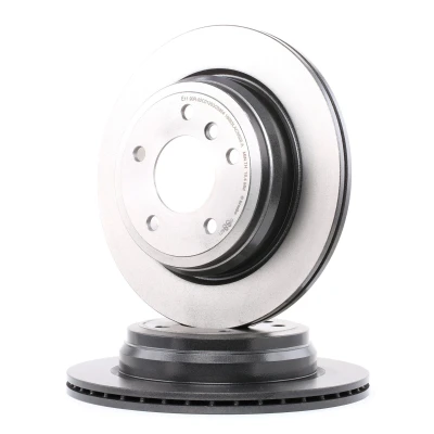 Abbildung von BREMBO COATED DISC LINE 09.B338.21 Bremsscheibe 300 20 5 innenbelüftet beschichtet hochgekohlt mit Schrauben BMW: X1, 3 Touring, Saloon kfzteile,