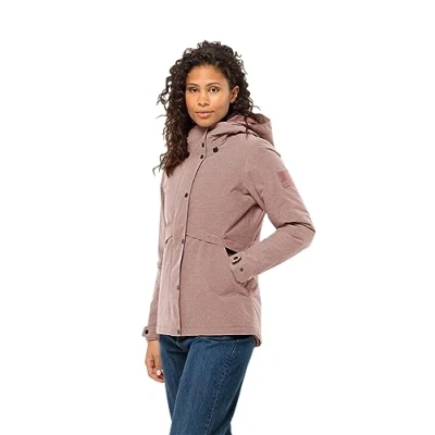Abbildung von Jack Wolfskin Snowy Outdoorjacke, Damen, Größe: Large, Afterglow