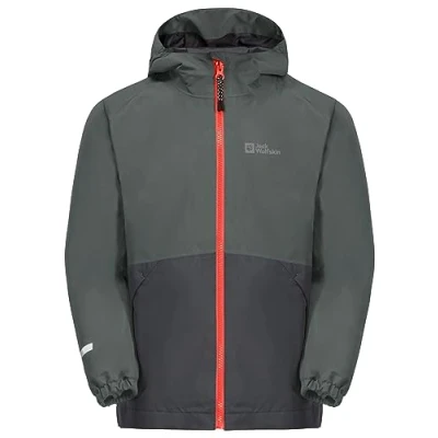 Abbildung von Jack Wolfskin Iceland 3IN1 Winterjacke für Kinder, Größe: 104, Slate green