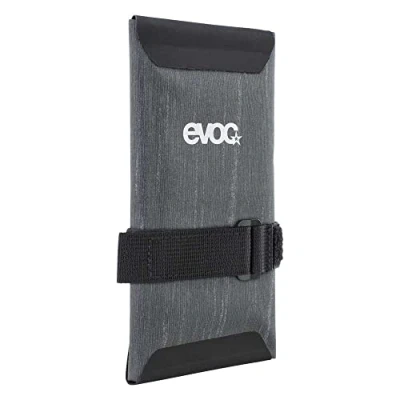 Abbildung von EVOC TOOLWRAP WP Fahrradsatteltasche (wasserdichte Reisetasche, reflektierendes Logo, drei Fächer, schmutzabweisendes Material, Gewicht: 80 g, Maße: 1 x 9 20 cm), Carbon Grau