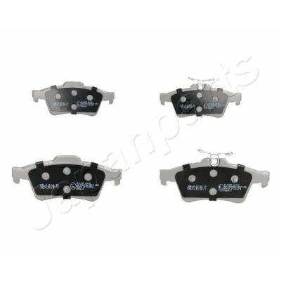 Abbildung von ASHIKA 51 00 005 Bremsbelagsatz Hinterachse FORD: KUGA 2, FOCUS 3 Turnier, 3, MAZDA: 5, Hatchback, Saloon, VOLVO: V50, V40 S40 II