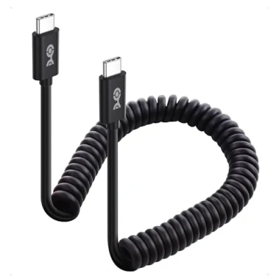 Abbildung von Cable Matters USB C auf Kabel mit 3 A/60 W Schnellladung, 0,31,2 m, unterstützt Apple CarPlay, Android auto, für iPhone 16/15 Pro Max Plus, Galaxy S23, iPad