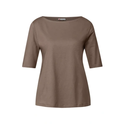 Abbildung von Street One Tshirt basic, Damen, Größe: 40, Braun