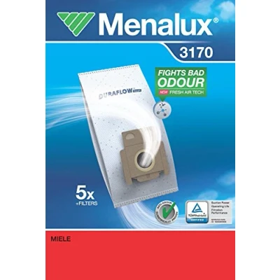 Abbildung von Menalux 3170, Duraflow, 5 Staubbeutel, Weiß