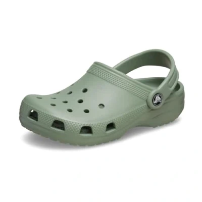 Abbildung von Crocs Classic Clog K Unisex Kinder Clogs, Moss, 34/35 EU