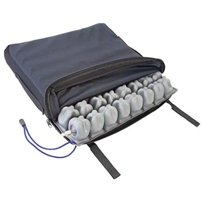 Abbildung von Mobiclinic®, Q AIR, Antidekubitus Sitzkissen, Europäische Marke, Ergonomisches Kissen, orthopädisches Sitzkomfort, Luftkissen für Rollstuhl, 1 Ventil, 45 x 40 6 cm
