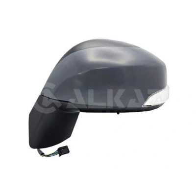 Abbildung von Außenspiegel Alkar 6140233 links grundiert elektrisch beheizbar, mit Temperatursensor, asphärisch für Linkslenker RENAULT: GRAND SCENIC 3, 3