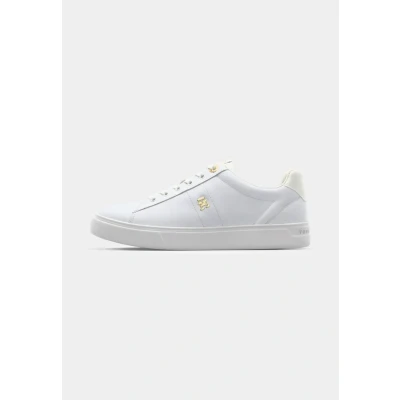 Abbildung von Tommy Hilfiger Essential Elevated Court Sneaker low, Damen, Größe: 38, White Schuhe