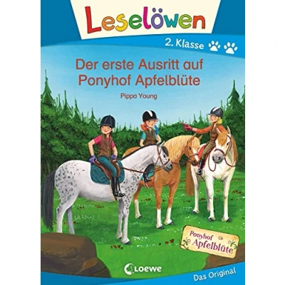 Abbildung von Leselöwen 2. Klasse Der erste Ausritt auf Ponyhof Apfelblüte: Erstlesebuch, Pferdebuch für Kinder ab 7 Jahre
