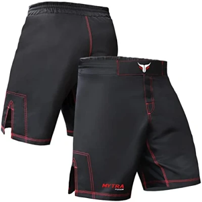 Abbildung von Mytra Fusion MMA Shorts Boxing Kickboxing Muay Thai Mix Martial Arts Cage Fighting Grappling Training Gym wear Clothing Trunks