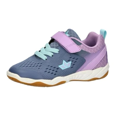 Abbildung von LICO KEY Sneaker low für Kinder, Größe: 33, Grey/violet/turquoise Schuhe