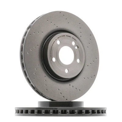 Abbildung von BREMBO 09.D986.11 Bremsscheibe 330 30 5 innenbelüftet beschichtet hochgekohlt mit Schrauben MERCEDES BENZ: A Class, CLA Shooting Brake, Coupe