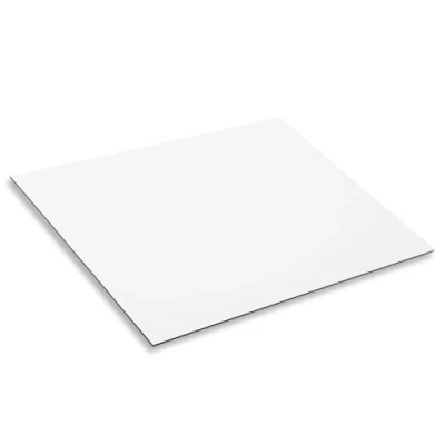 Abbildung von Aluverbundplatte Aluverbund material I 60x 40 cm 3 mm mit Schutzfolie Blanko AZ_061