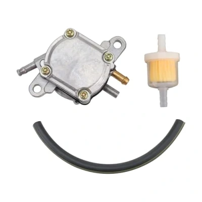 Abbildung von GOOFIT Ausgang Vakuum Kraftstoffpumpe für Gy6 50cc 125cc 150cc ATV Go Kart Roller Moped 4 Wheeler Quad Dune Buggy