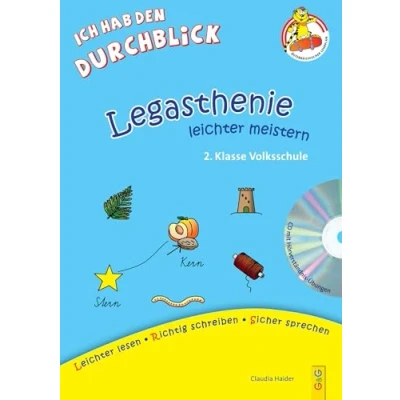 Abbildung von Legasthenie Leichter meistern 2. Klasse Volksschule: Lese Rechtschreib Training mit CD (Legasthenie meistern: lesen, Richtig schreiben, Sicher sprechen)